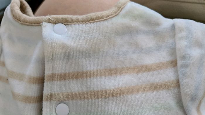 Veste velours molletonnée doublée 3 mois - photo numéro 4