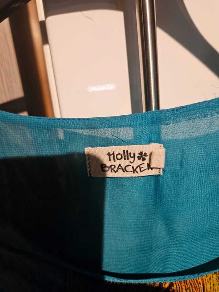 Robe sans manche Molly Bracken taille 2 "œil de paon" - photo numéro 2