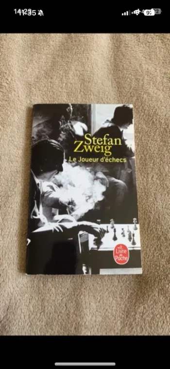 Le joueur d’échecs livre