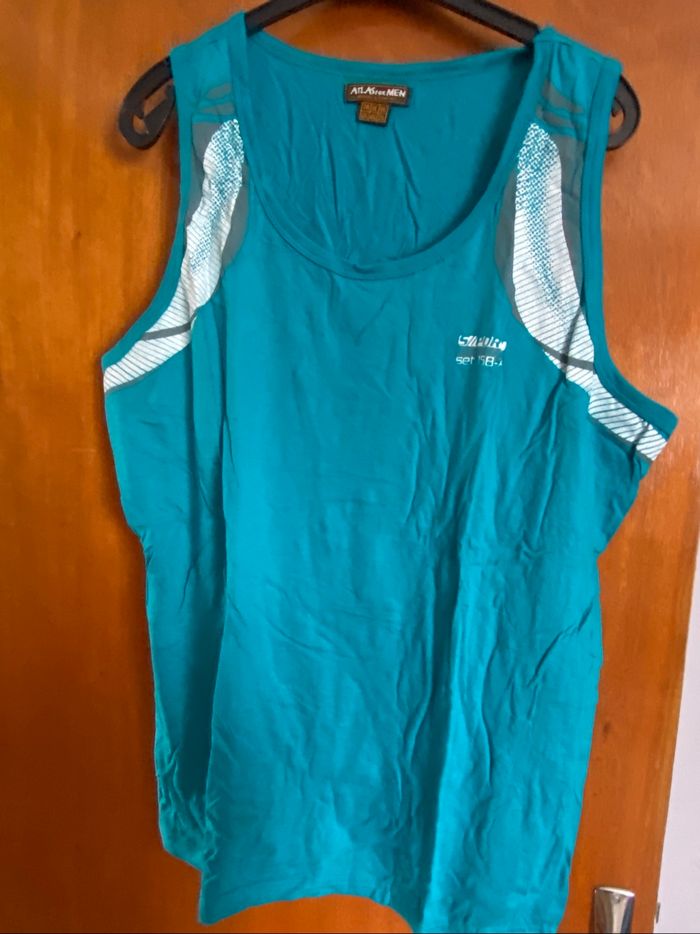 Débardeur turquoise