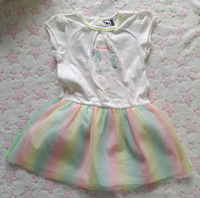Robe 3 pommes 18/24mois