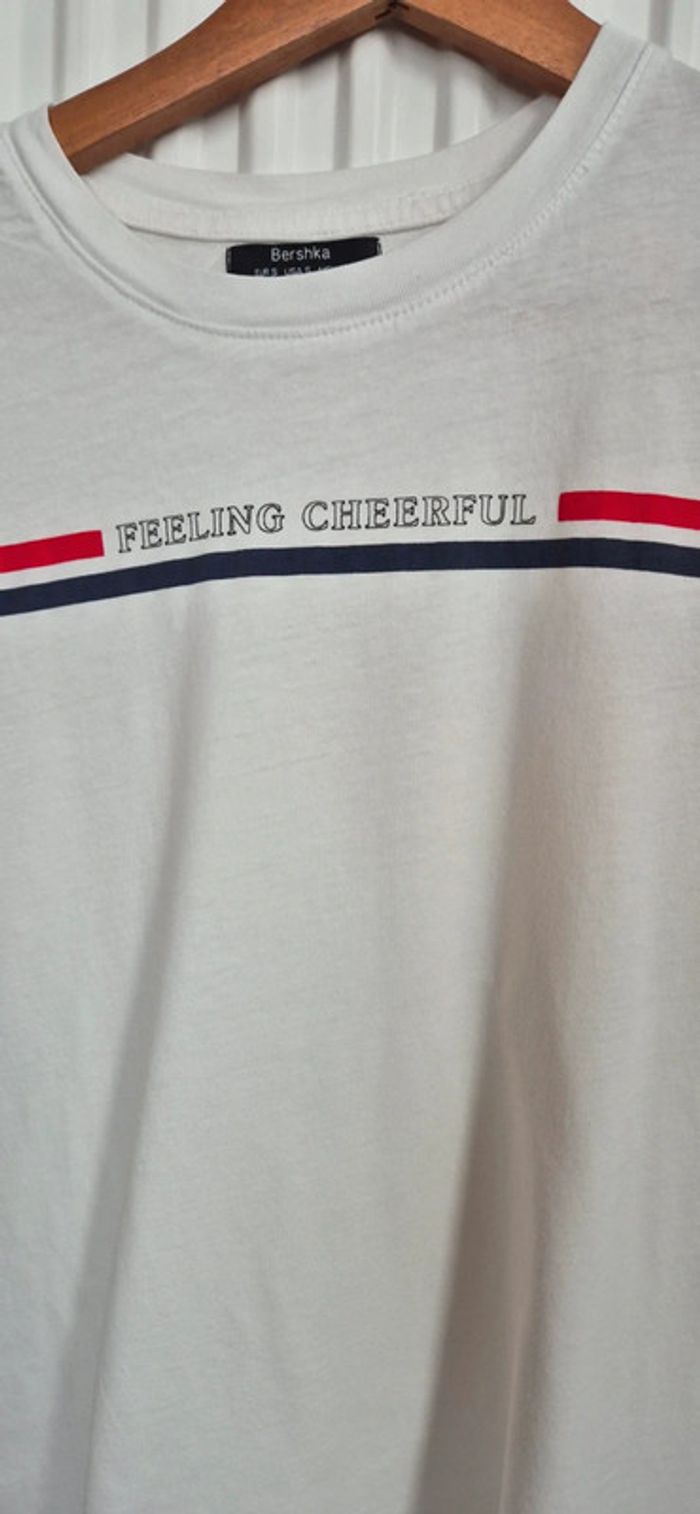 T shirt blanc bershka s - photo numéro 4