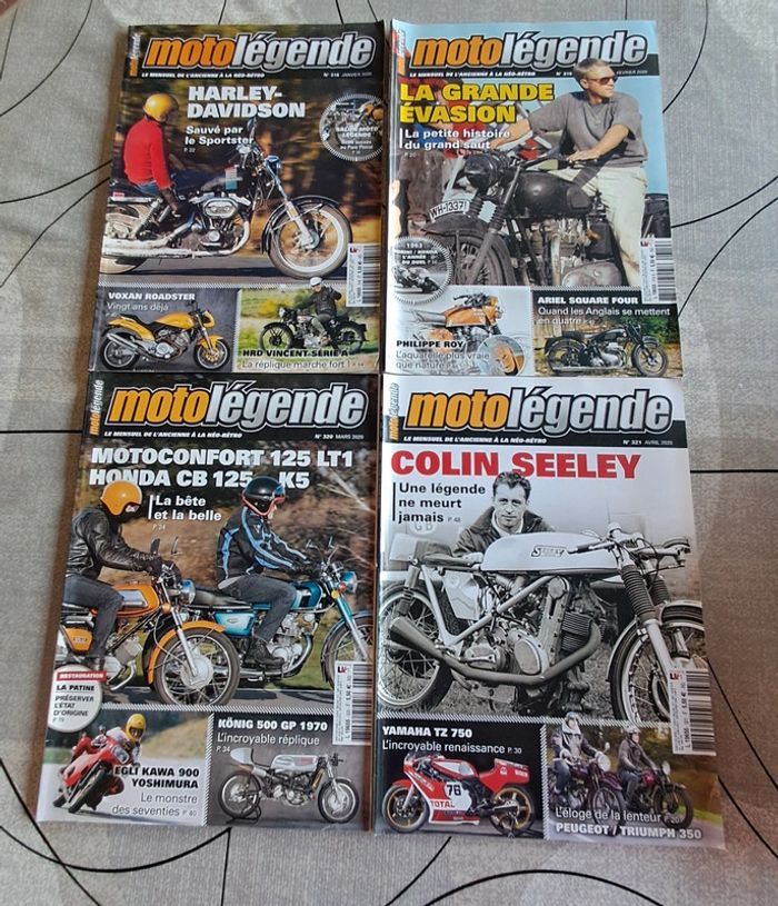 Lot magazines *Moto légende* - photo numéro 2