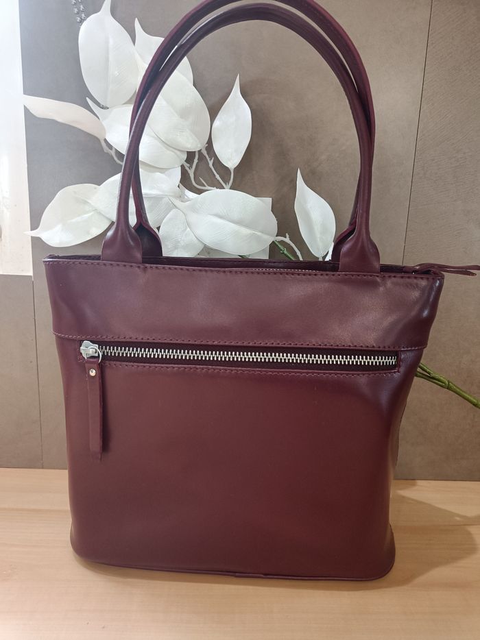 Sac en cuir -Patrick Blanc- - photo numéro 4