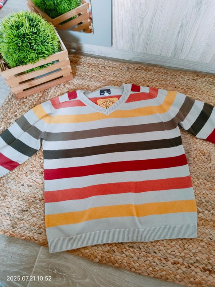 Pull fin sergent major 7 ans