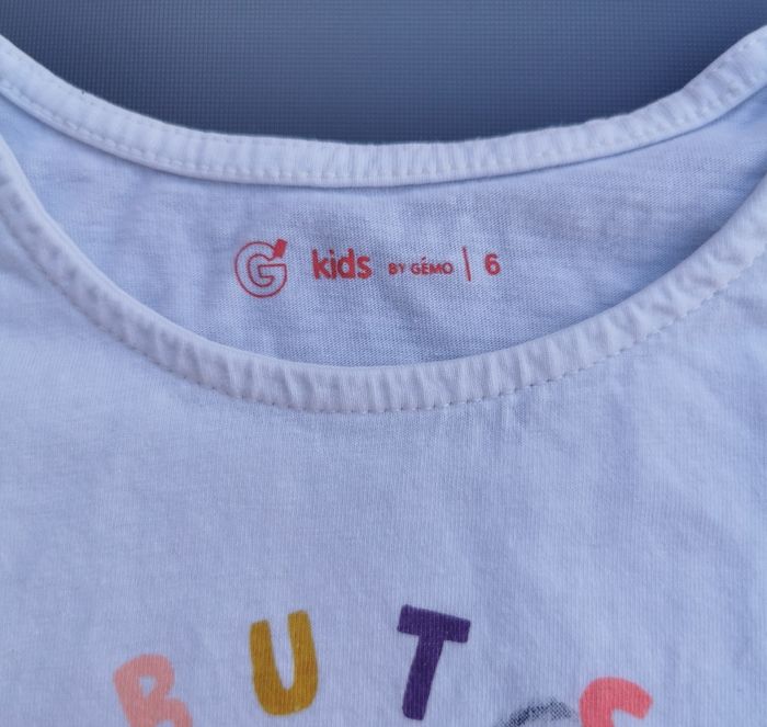 Tee-shirt MC 6 ans fille Gémo - photo numéro 3