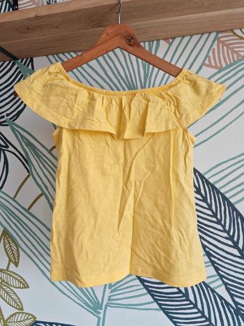 Top jaune Needs taille 7 ans