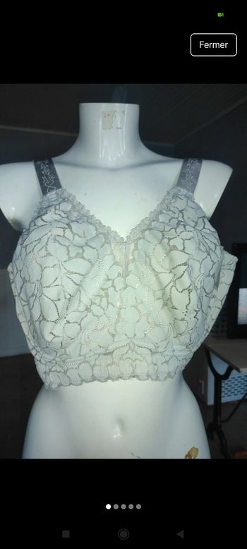 Très beau soutien gorge grande taille f78