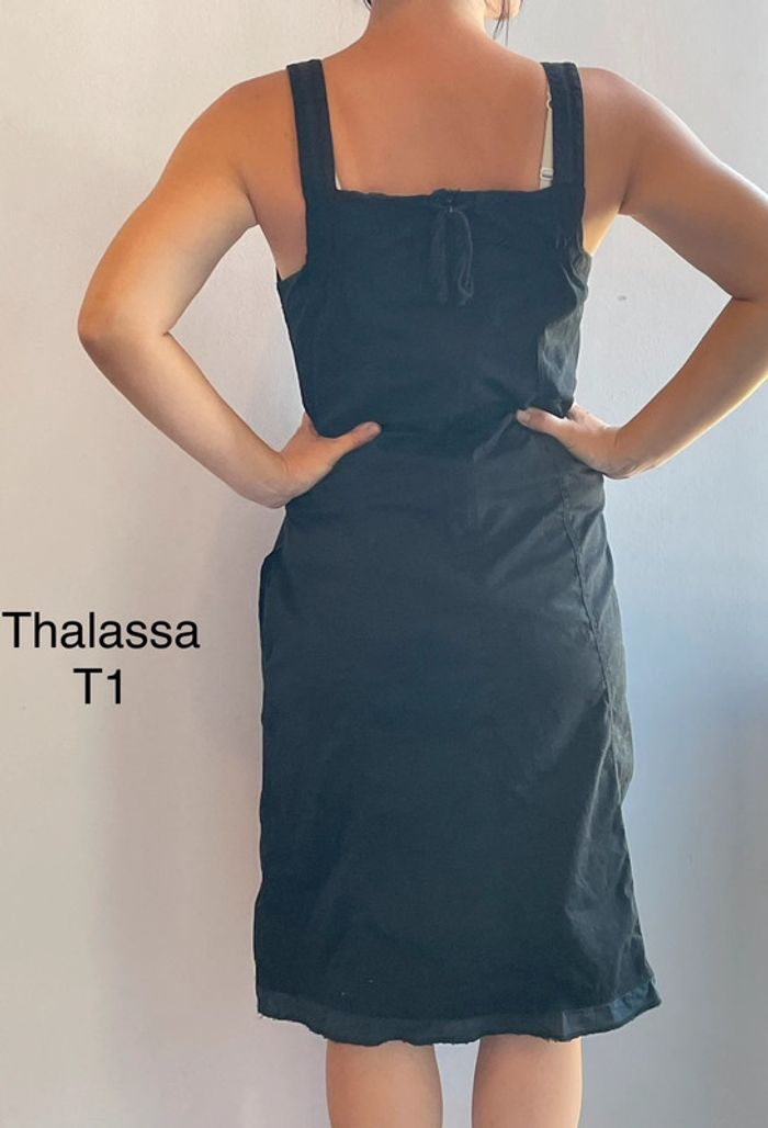 Robe d’été noire thalassa - photo numéro 2