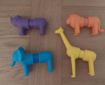 Lot de 4 animaux Smartmax 