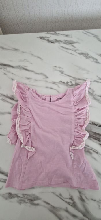 Haut fille a volants