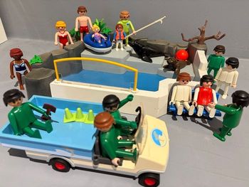 Playmobil Zoo bassin Phoques XXL Plateforme de jeux