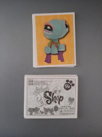 Lot de 36 images panini littlest Pet shop petshop l’écrin secret