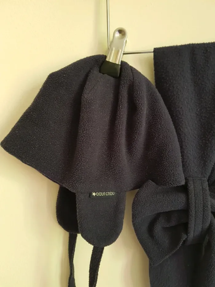 Bonnet + moufles + écharpe - photo numéro 2