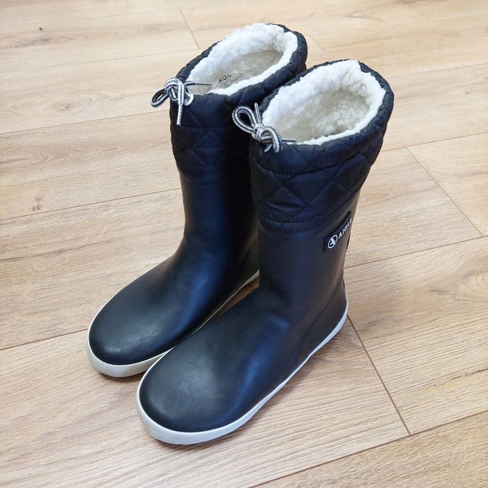 Bottes de pluies fourrées Aigle - photo numéro 2