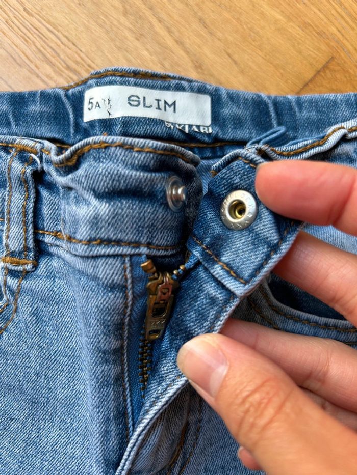 Bermuda short long en jeans délavé garçon Kiabi - photo numéro 3