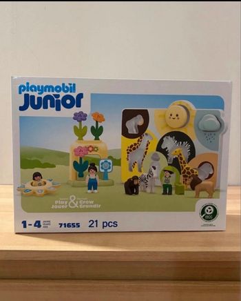 playmobil 1er âge 71655 puzzle et animaux neuf- jamais ouvert