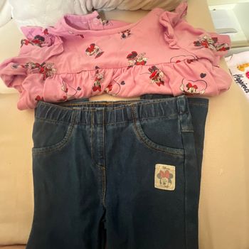 Jeans + pull fin