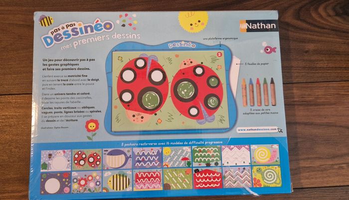 Nathan Dessinéo Premiers Dessins - Neuf sois plastique - photo numéro 2