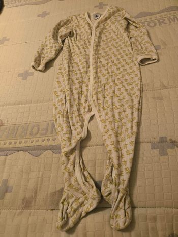 Pyjama petit bateau pour garçon de 24 mois