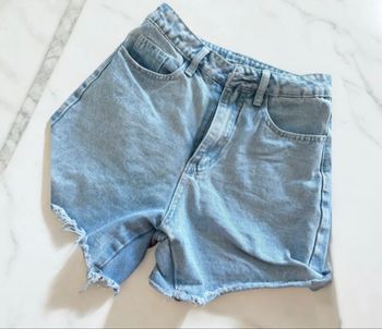 Short en jean bleu 34 shein