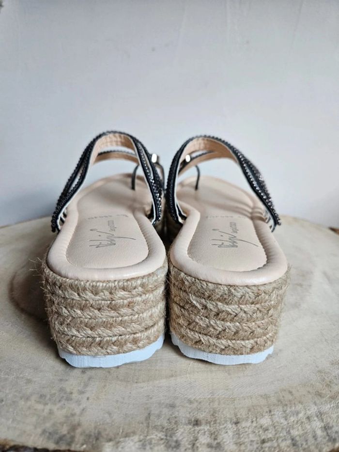 Mules Compensées Sergio Todzi Pointure 40 💎 - photo numéro 3