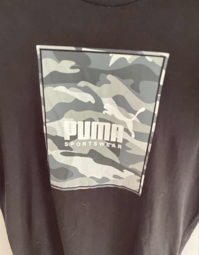 T-Shirt Puma Noir Taille S Homme Puma - photo numéro 6