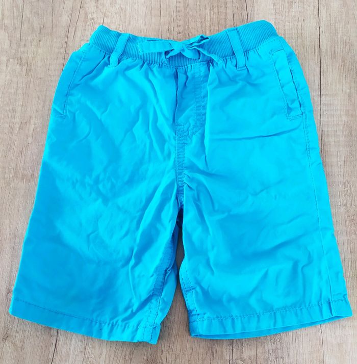 Short bermuda turquoise garçon 18 mois Orchestra