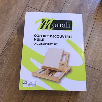 Coffret découverte  peinture à l huile jamais utilisée