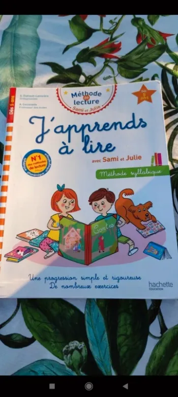 Cahier de lecture J'apprends à lire"