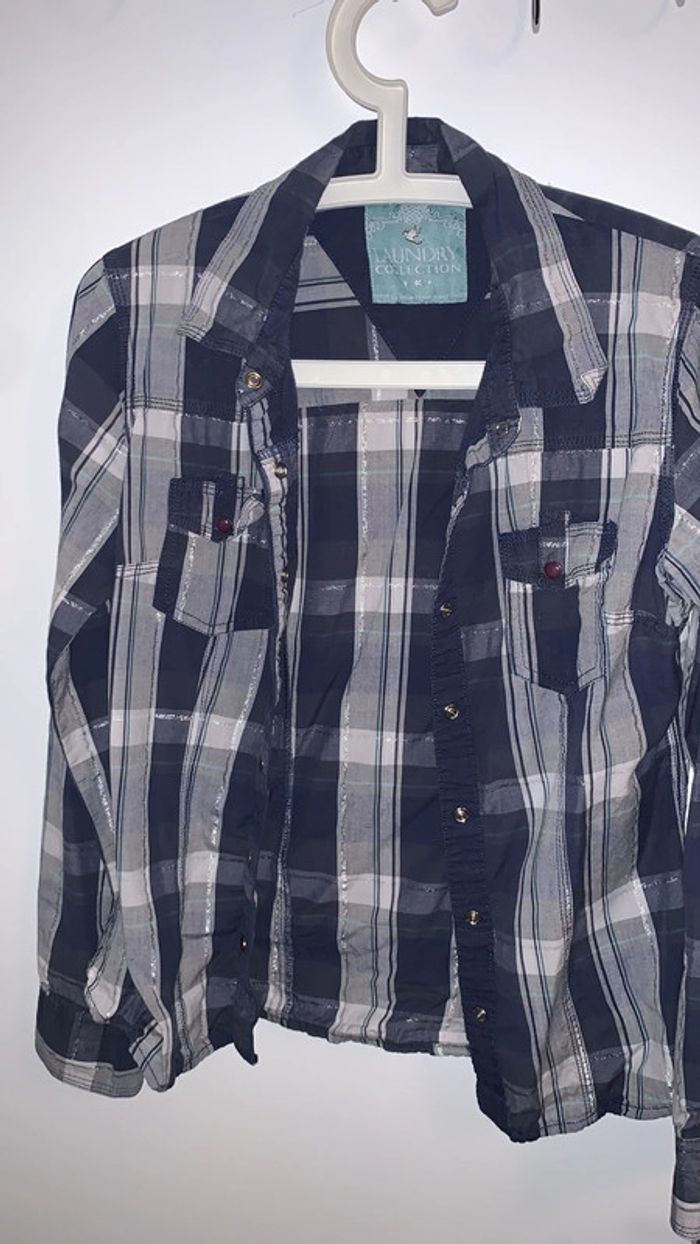 Chemise denim corp jeans - photo numéro 7