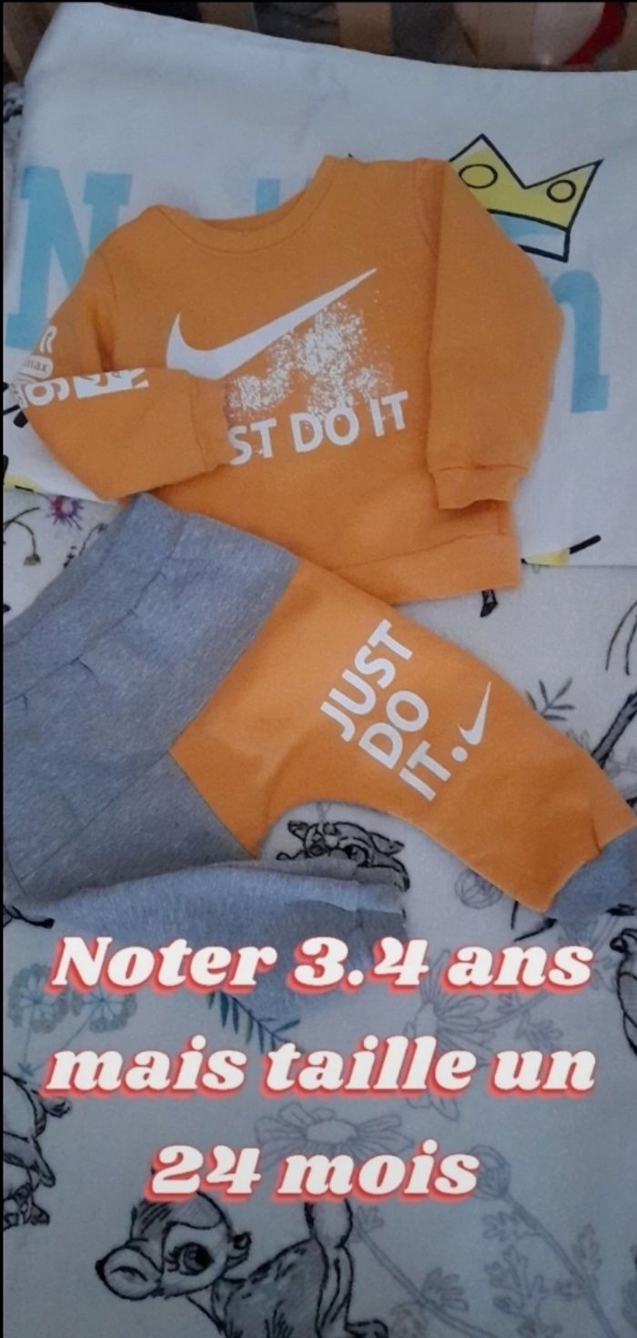 Ensemble sport bébé