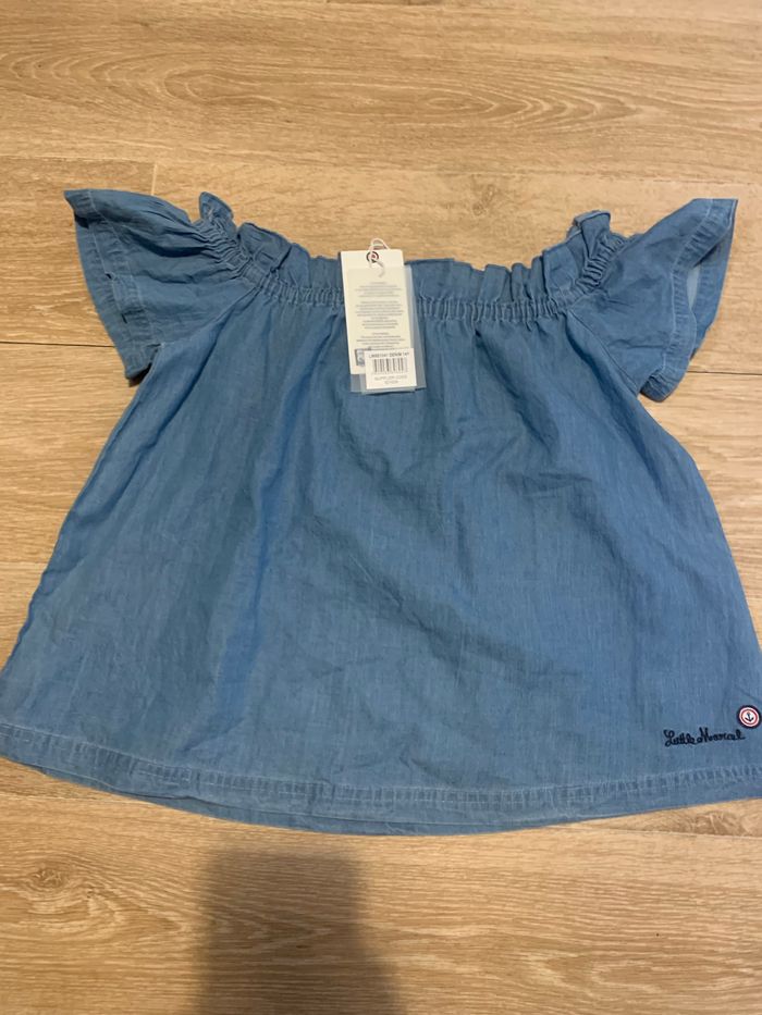 Chemise en jeans fille - photo numéro 2