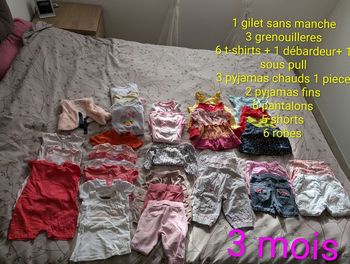 Lot vêtements 3 mois