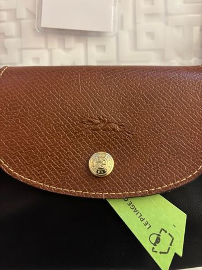 Sac Longchamp couleur noir et marron - photo numéro 5