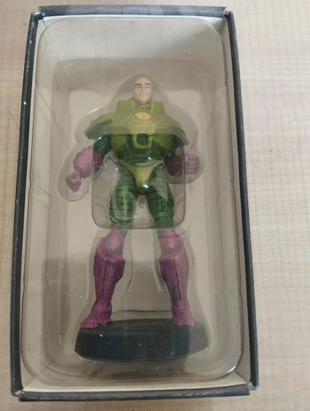 Figurine DC comics l'ex luthor en plomb