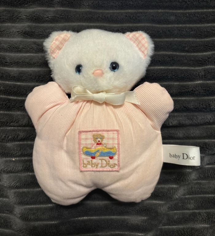 Peluche chat ourson Baby Dior
