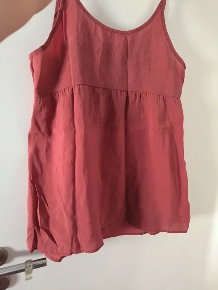 Blouse à bretelles. Camaïeu. Taille M - photo numéro 2