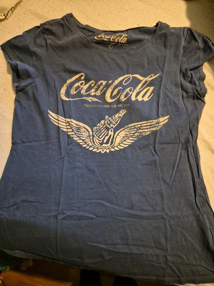 T shirt manches courtes femme Coca-Cola