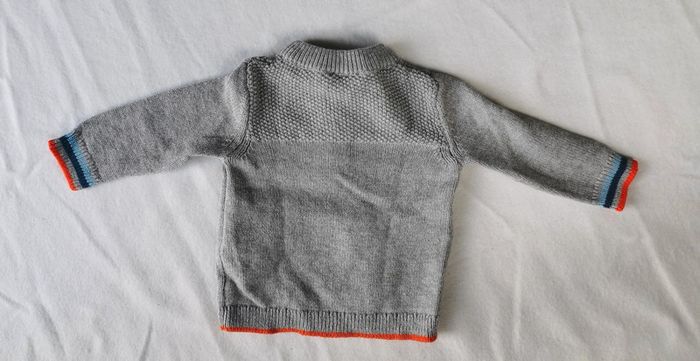 Pull 👣 20 % laine, sergent major, 6 mois - photo numéro 2