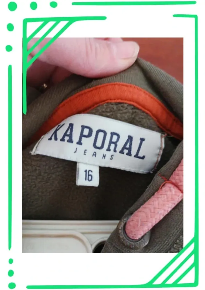 Sweat à capuche Kaporal en 16 ans - photo numéro 6