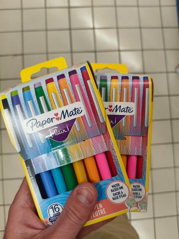 Lot de 2 paquets de 16 crayons PaperMate classique chacun neufs
