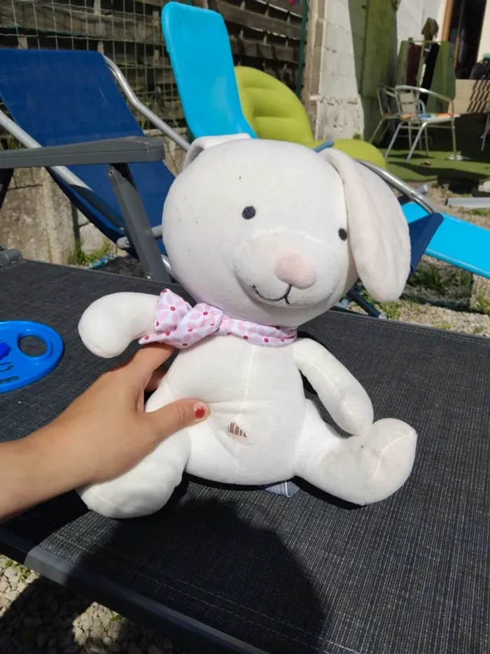Peluche lapin - photo numéro 2