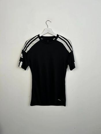 Maillot Homme Adidas Noir & Blanc S | Très Bon État | Style Sport & Vintage | TN141