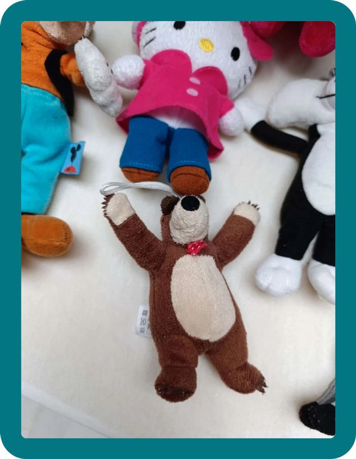 Lot 10 petites peluches - photo numéro 6