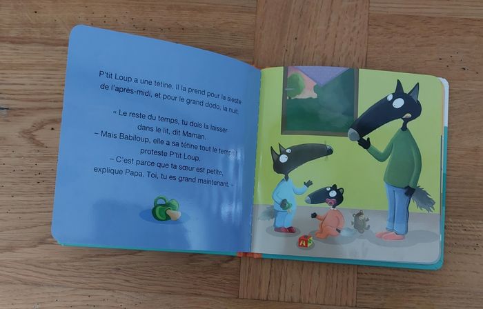 P'tit Loup n'a plus besoin de tétine - Auzou éveil - photo numéro 2