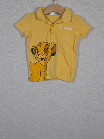 Polo roi lion simba disney 86 cm 