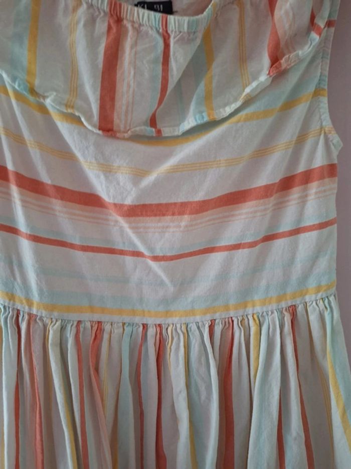 Robe été à rayures Kiabi 8 ans - photo numéro 2