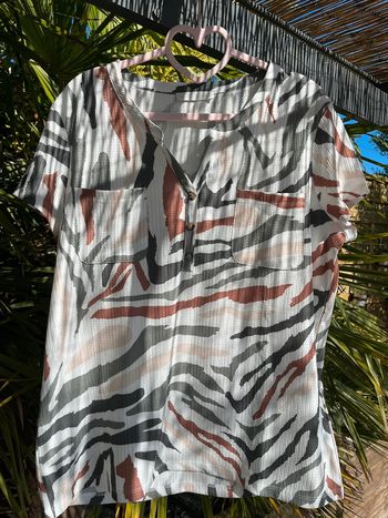 T-shirt Armand Thiery zébré 44