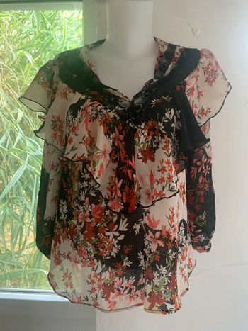Blouse  Zara taille 36 transparente